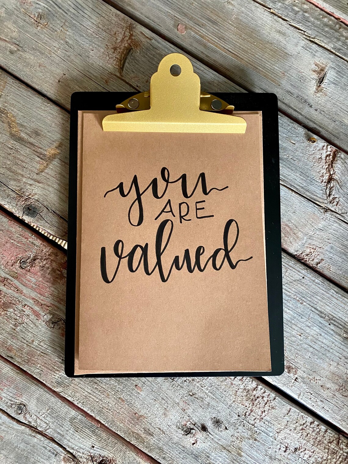You Are VALUED Etsy