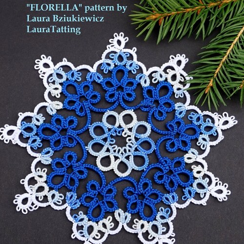 Original Shuttle Tatting Pattern by Laura Bziukiewicz Etsy