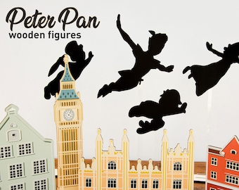 Whimsical Fairy Tale Boy Figurine Party Decor | Fantasy Birthday Table Decoration | Storybook Event Display Figure