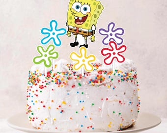 Decoração de Bolo de Pão de Ló | Decorações para Festas | Decoração de Bolo