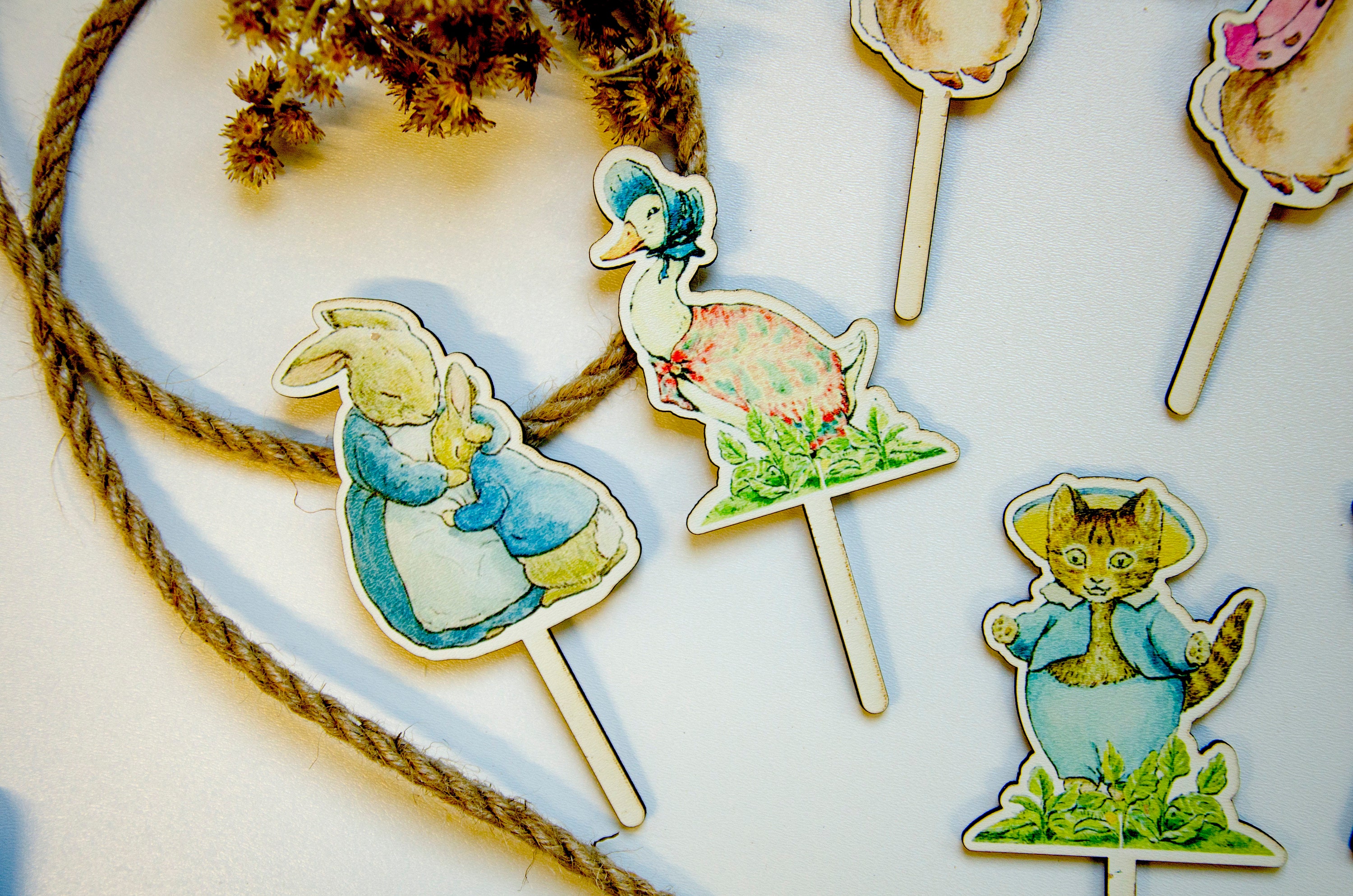 Peter Rabbit and Friends Cake Toppers | Party Supplies for Peter Rabbit ...
