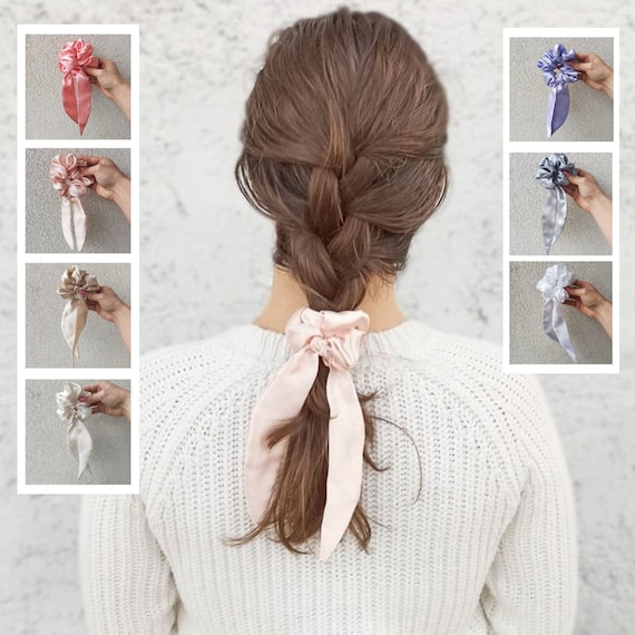 Bow scrunchie wholesale discount