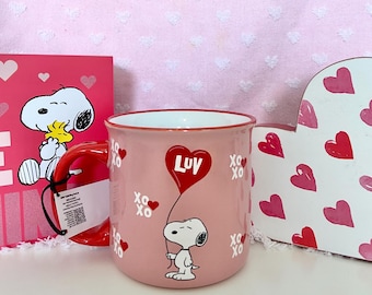 Adorable Peanuts Snoopy Valentine’s Day Mug | Coffee Mug | Tea Mug
