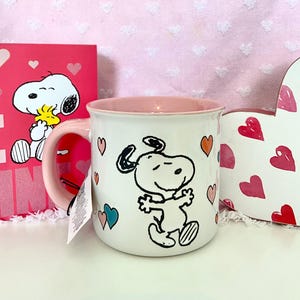 Adorable Peanuts Snoopy Valentine’s Day Mug | Coffee Mug | Tea Mug