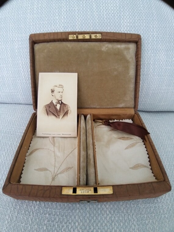 Antique Edwardian Jewellery Box