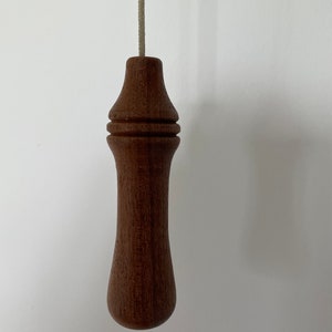 The Victorian. Hand Turned Wooden Light Pull