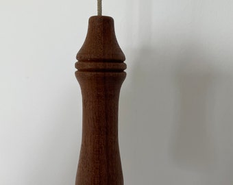 The Victorian. Hand Turned Wooden Light Pull