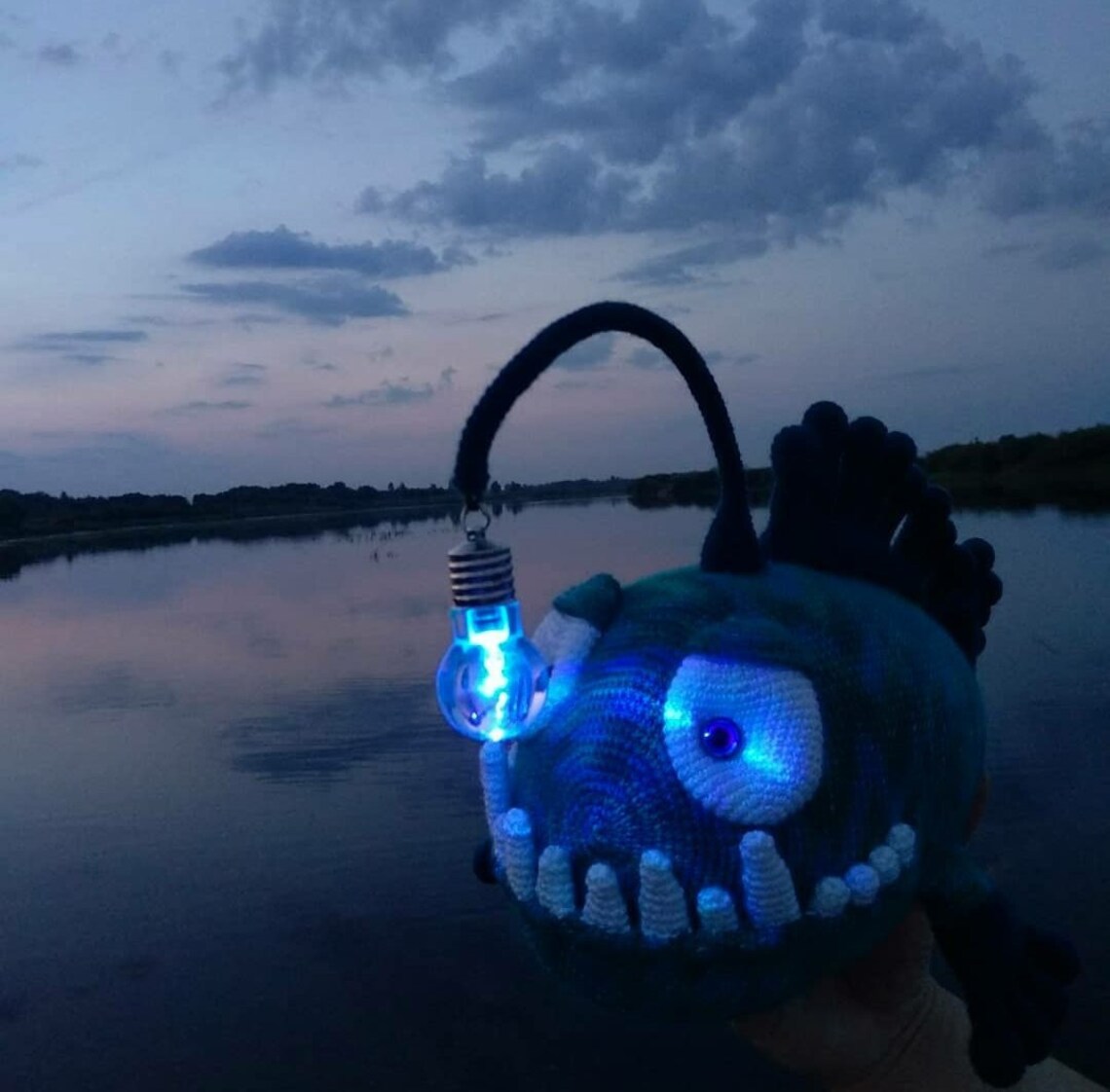 angler fish finding nemo toy