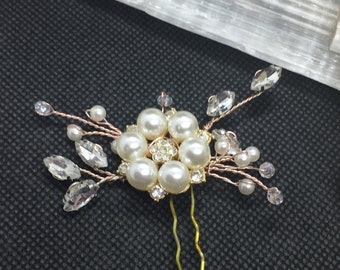 Bridal Diamonte Vintage Look Hair comb