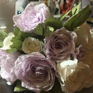 Bouquet di fiori di carta