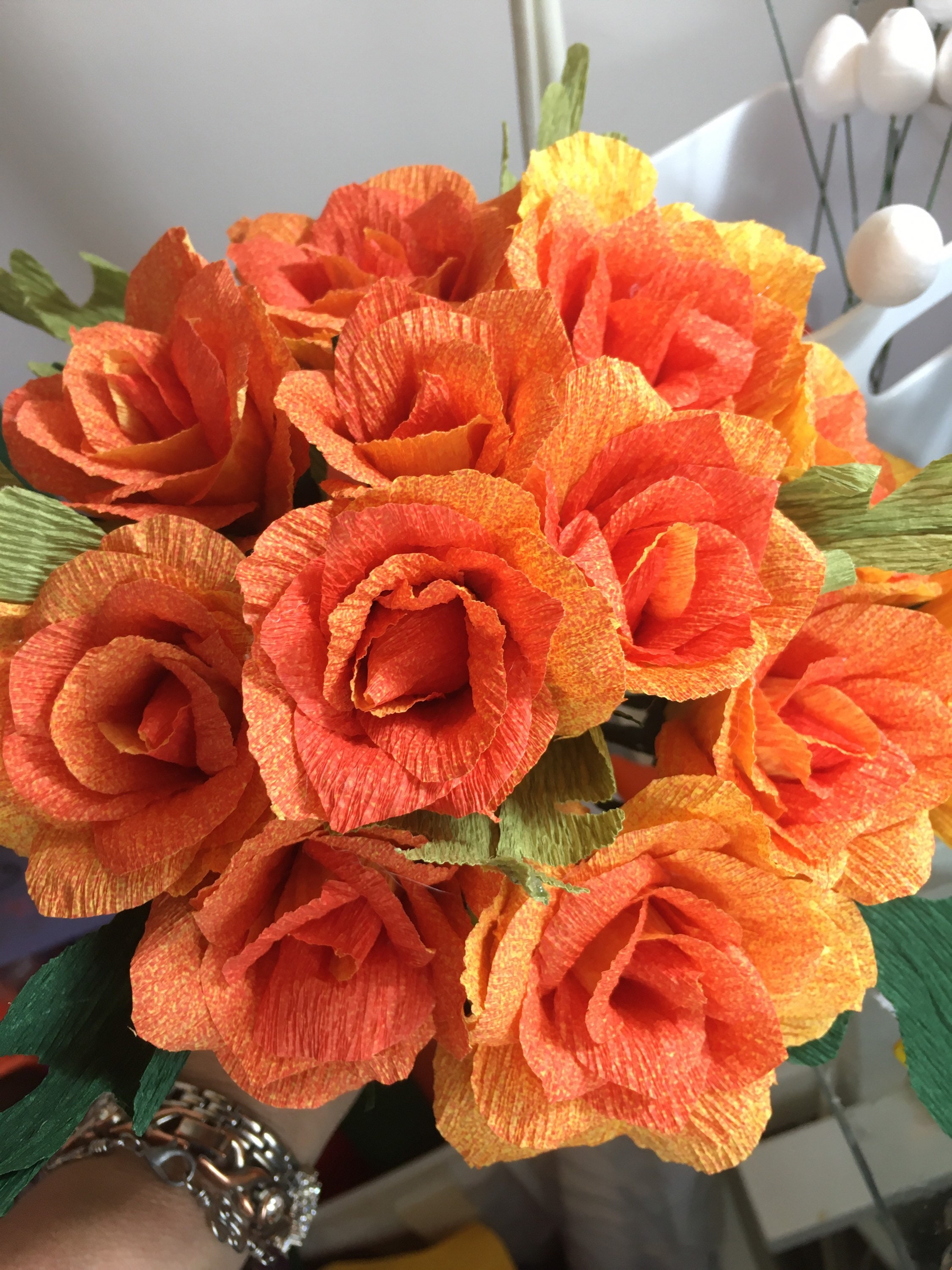 Paper Flower Bouquets Etsy