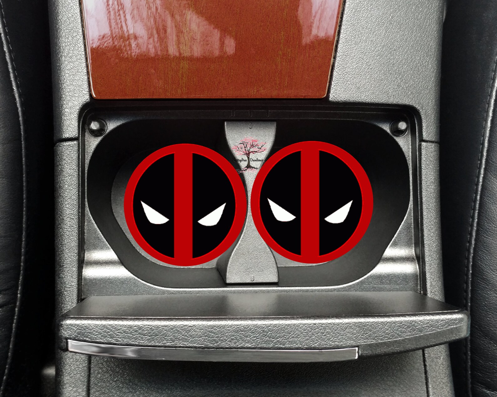 Deadpool Neoprene Car Coasters Set of Two Drink Coasters Etsy