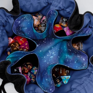 Sky dice bag Dnd dice bag pockets