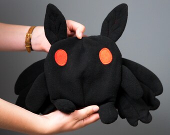 Sacchetto portadadi in peluche per la tua collezione di dadi, morbido astuccio portadadi Mothman