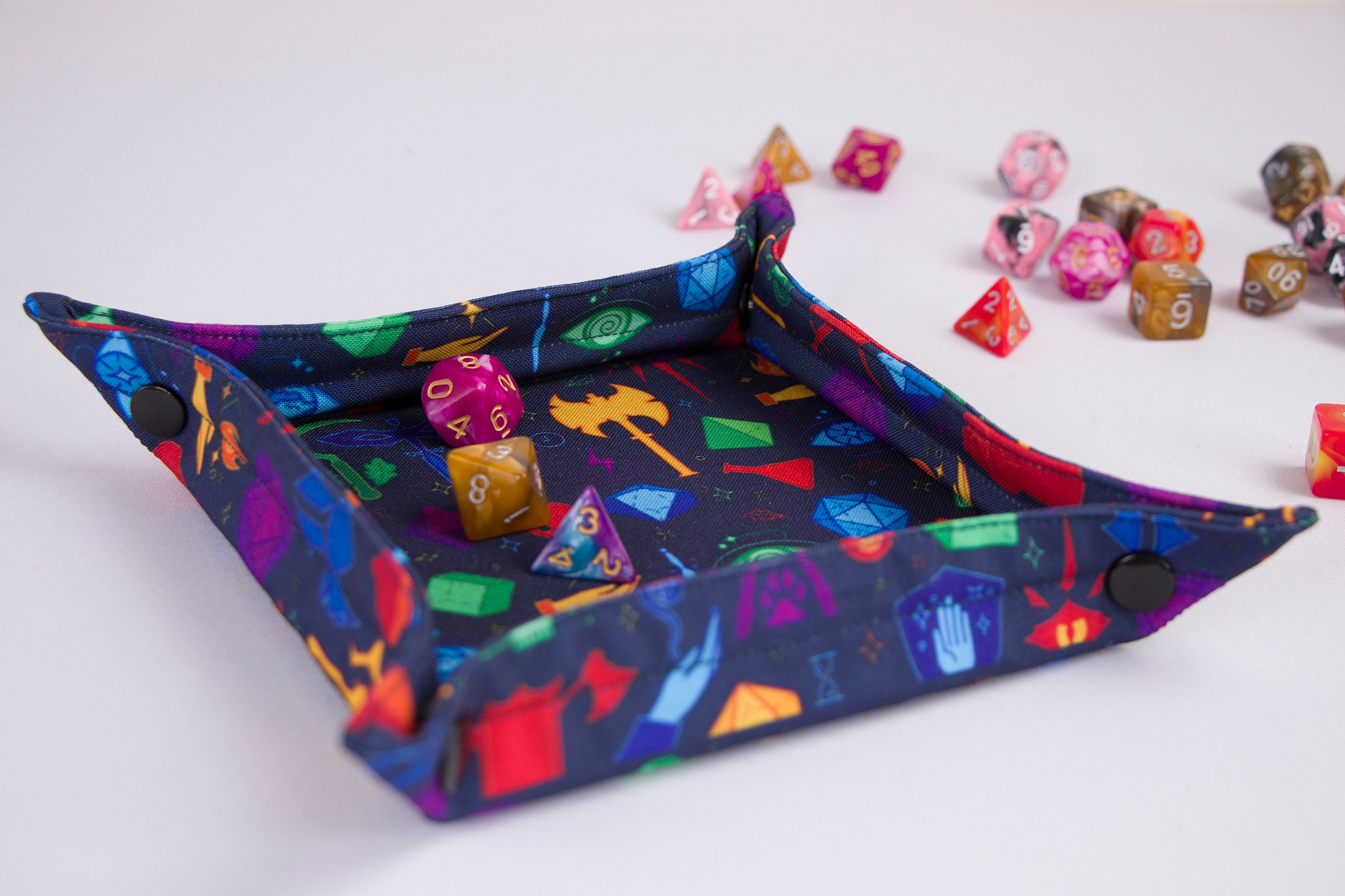 Dice Tray Warhammer Dice Bag Pockets Etsy