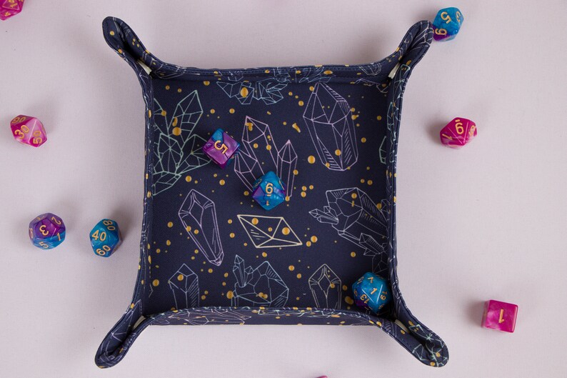 Dice Bag Pockets Dice Tray Occult Nerdy Gifts Etsy