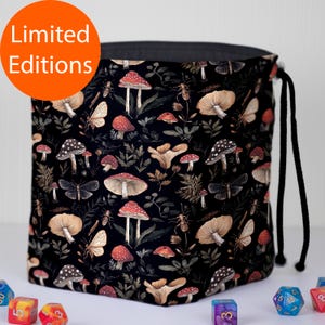 Pilz Würfeltasche: Limitierte DnD Tasche mit Taschen