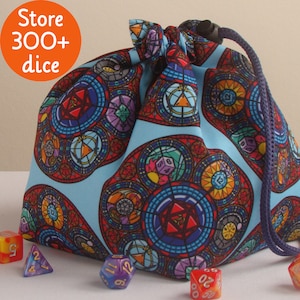 D20 Dice Bag: Large RPG Gaming Pouch with Pockets