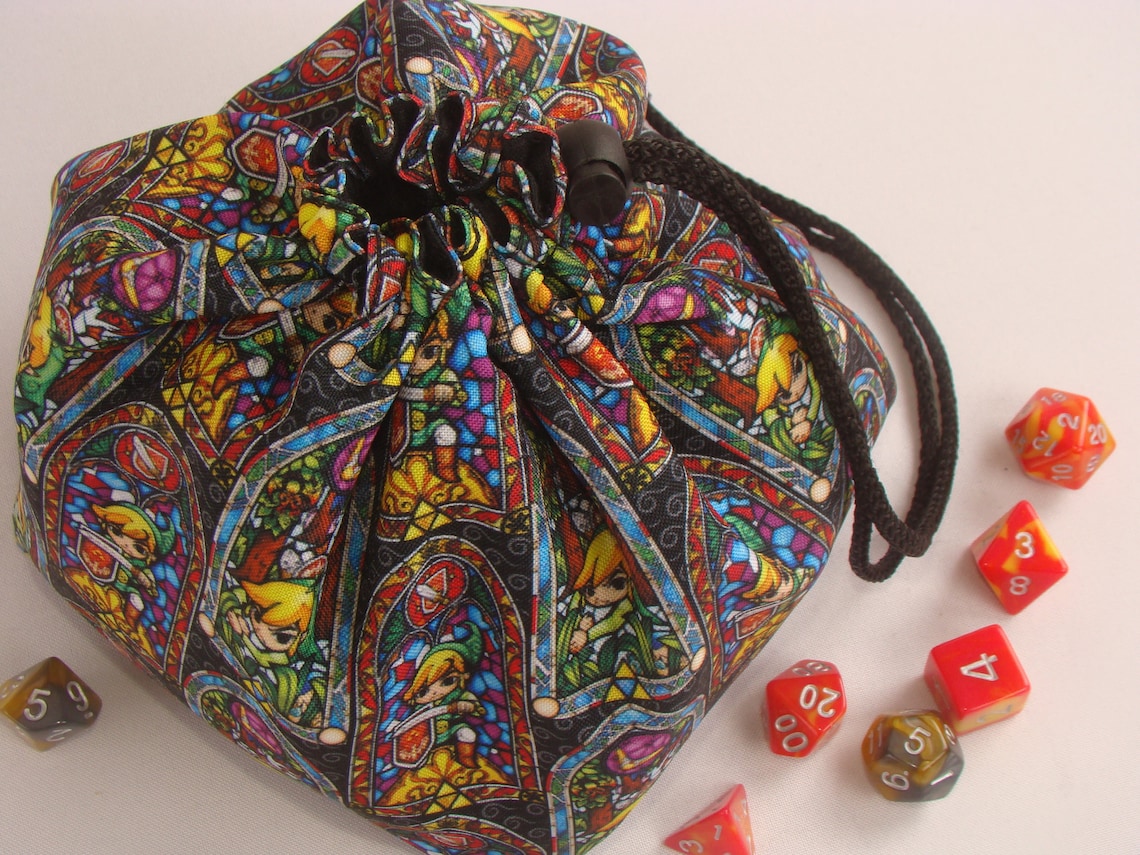 Dice Bag 6 Pocket Custom Dice Bag Dice Storage Etsy New Zealand