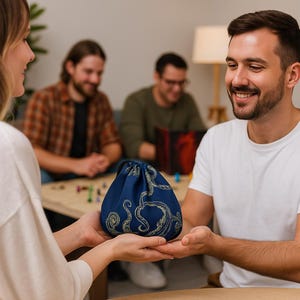 Octopus dobbelsteenzak – DnD-cadeaus, RPG-dobbelsteenhouder, octopus-dobbelsteenzakje, bordspelaccessoire, tabletop gamertas, cadeau cruciale rol