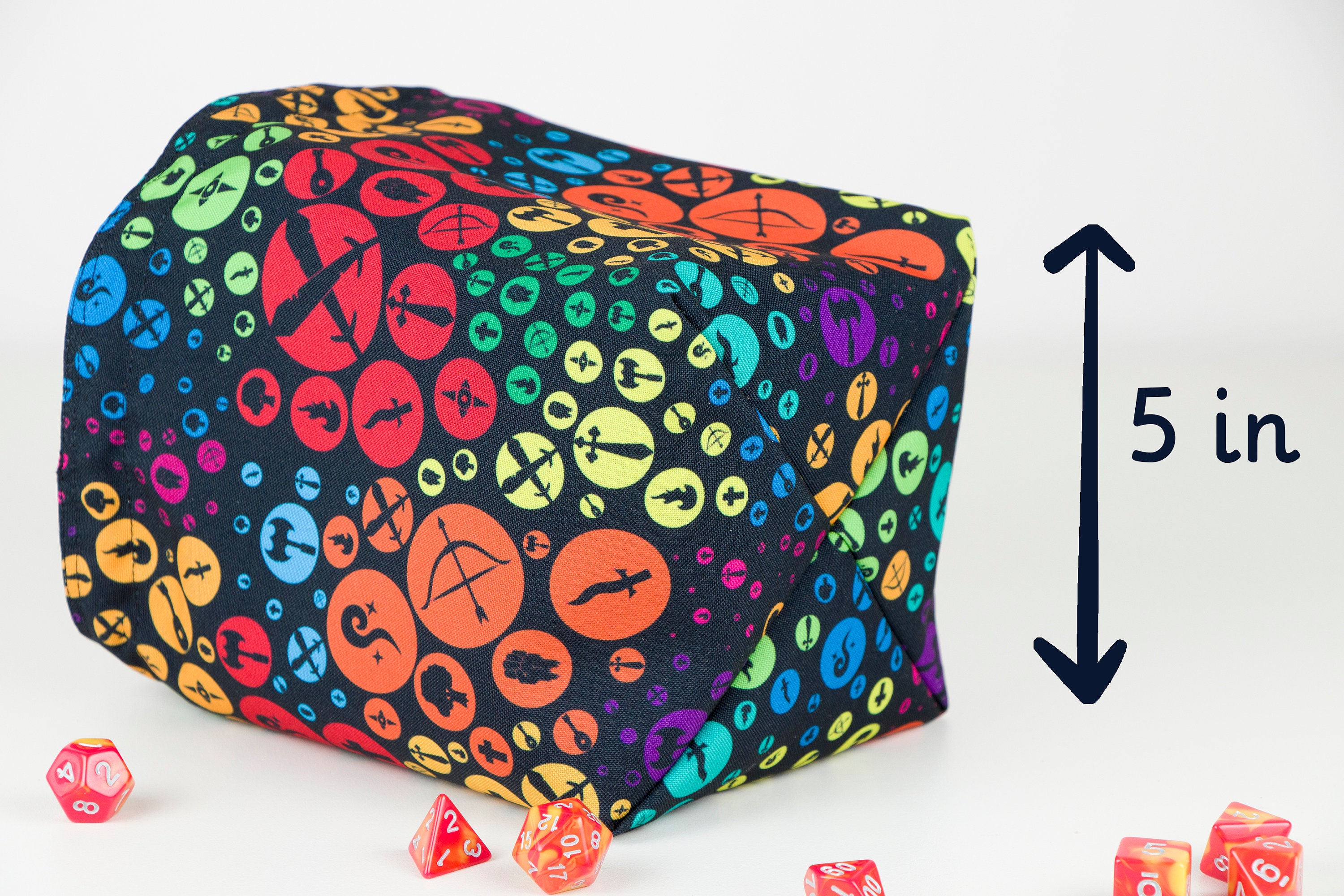 Critical role bag Dnd dice bag pockets Etsy