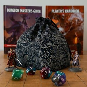 Dice Bag Dragon Scale : DnD dice Pouch, D&D gifts