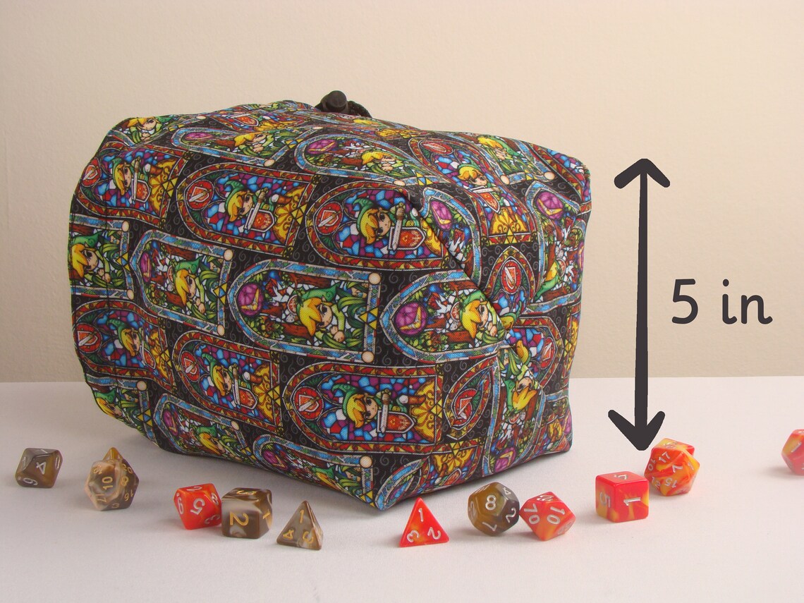 Dice bag 6 pocket Custom dice bag Dice storage Etsy