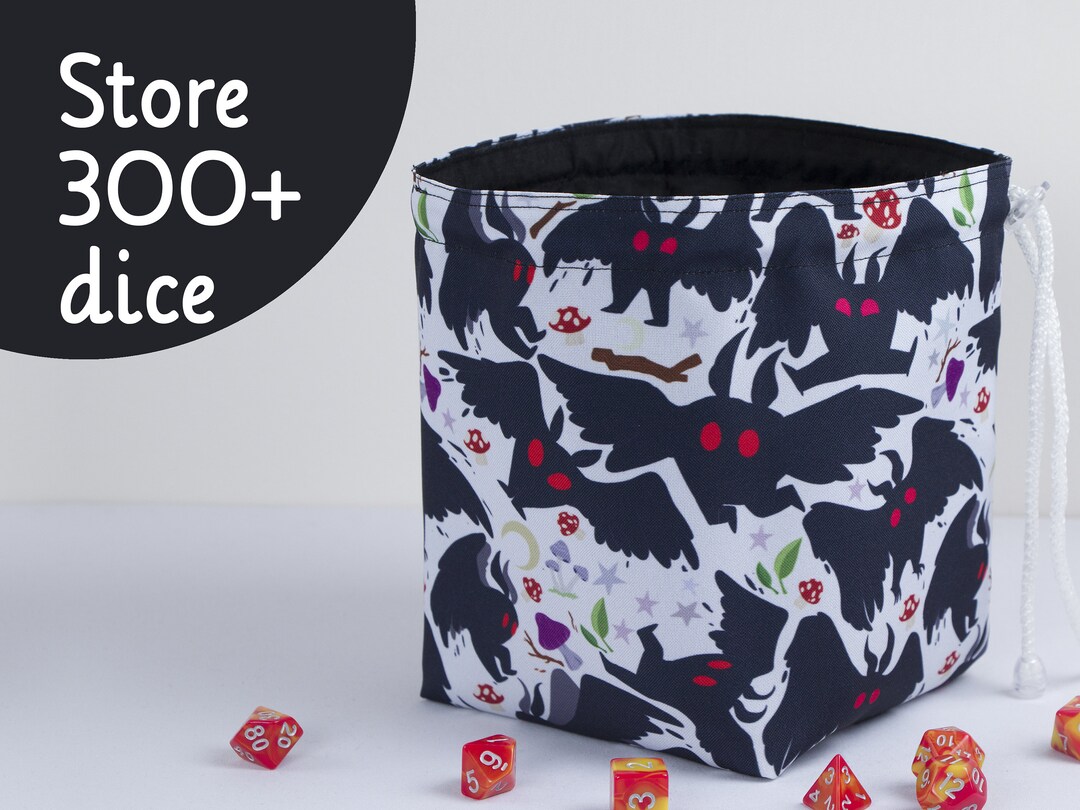Huge Dice Bag With Compartments, Dice Bag Pockets, Suitable 6 Sets Dice
