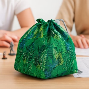 Dnd dice bag Druid dice bag pockets D&D dice bag