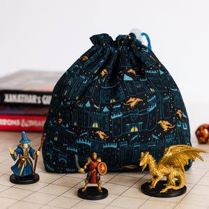 Dragon dice bag of holding Dnd gift ideas