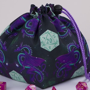 Dragon dice bag Dnd dice bag of holding