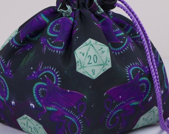 Dragon dice bag Dnd dice bag of holding