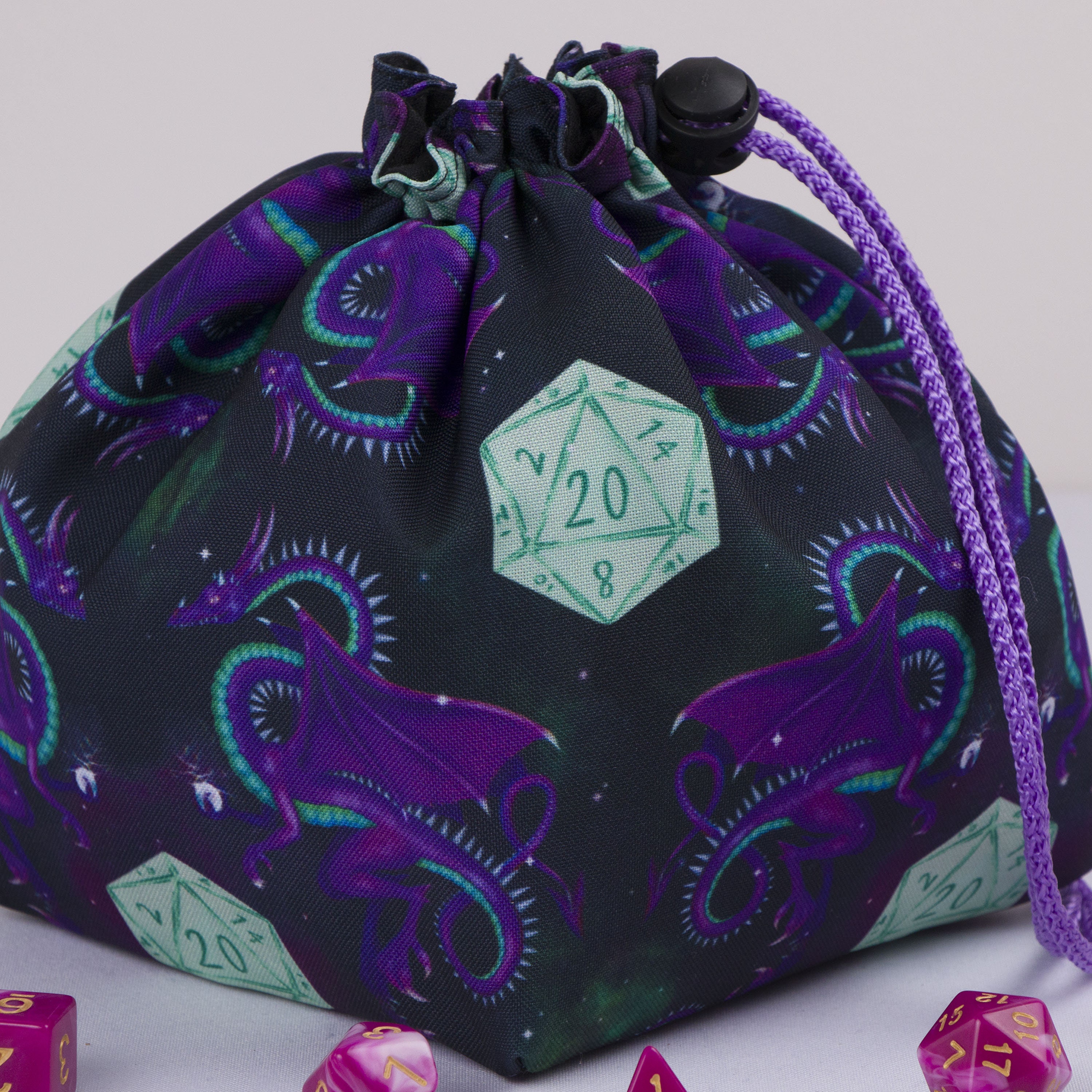 Dragon dice bag Dnd dice bag of holding