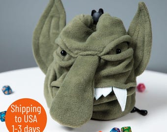 Dice bag Goblin plush dice bag
