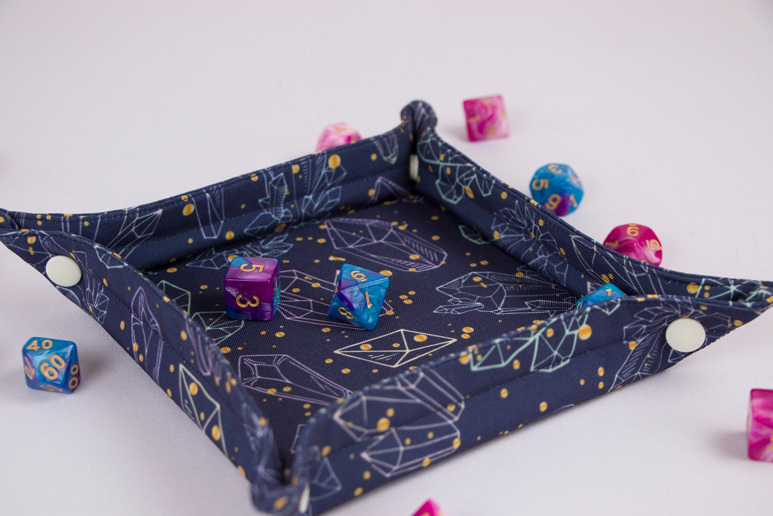 Dice Bag Pockets Dice Tray Occult Nerdy Gifts Etsy