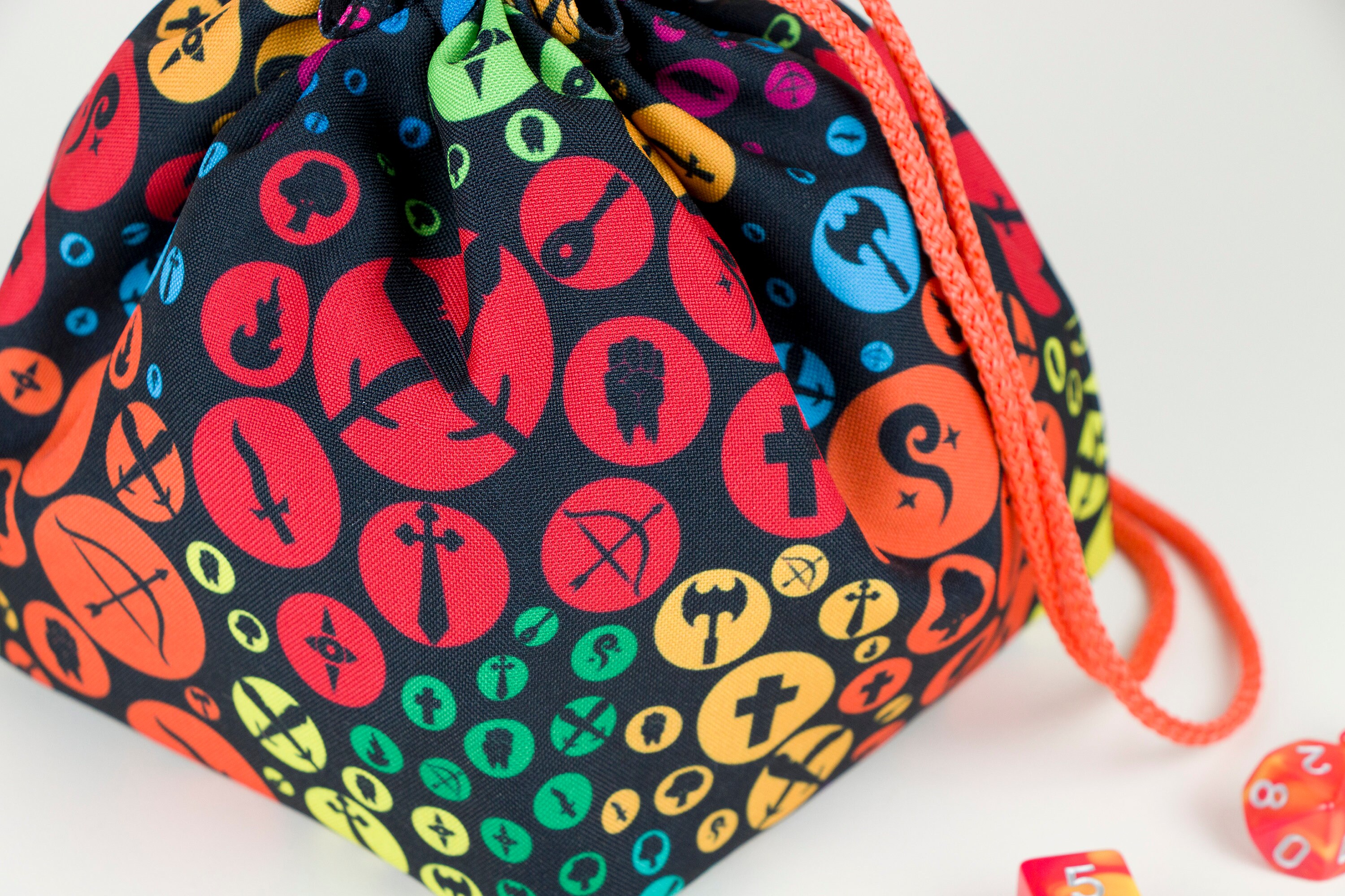 Critical role bag Dnd dice bag pockets Etsy