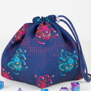 Portadadi Beholder, portadadi per giochi di ruolo, regali per Dungeons and Dragons, portadadi D&D, portadadi da tavolo