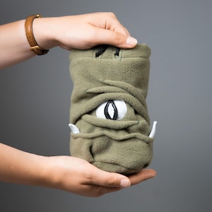 Monster dice bag Dnd dice bag Plush dice bag Dnd gifts