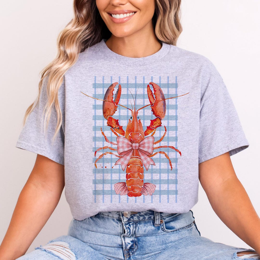 Covered in Lobsters Tipper Art T-shirt