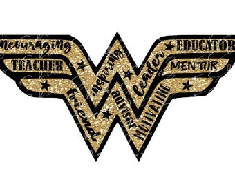 Download Wonder Teacher Svg Etsy