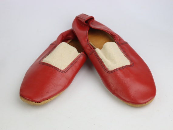 new vintage leather shoes for dancing or gymnasti… - image 2