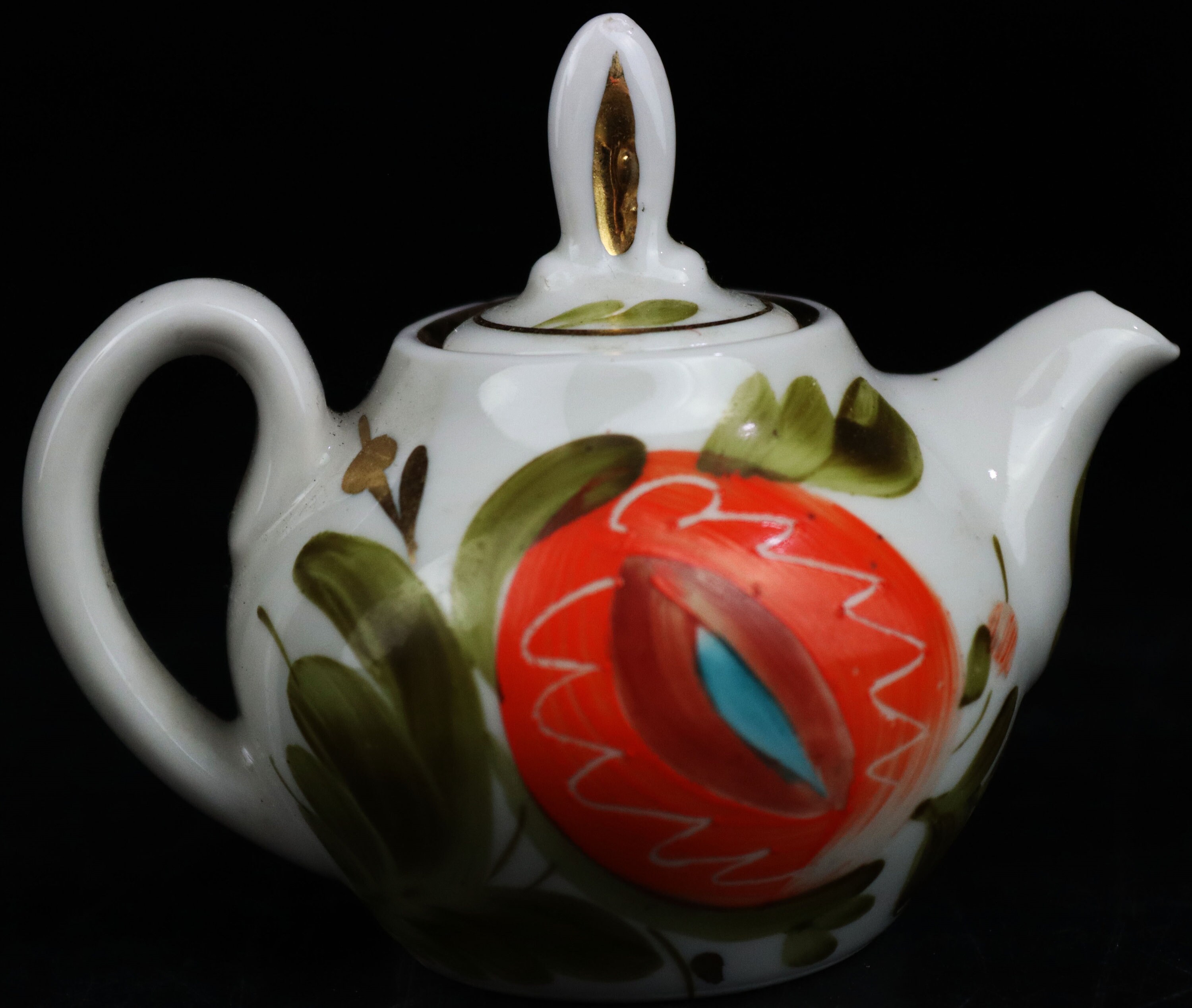 Three Vintage Porcelain Teapots Large Soviet Teapot Russia Etsy