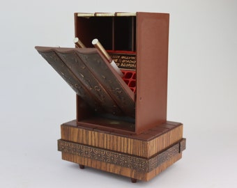 Vintage Zigarettenspitze, russische Schreibtischzigarette, Zigarettenspender, Udssr Anti-Raucher-Propaganda, Udssr Zigarette Box Geschenk