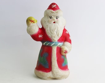 ファーザー・クリスマス ヴィンテージ ステンドグラス サンタクロース おもちゃ ファーザー・クリスマス ヴィンテージ ステンドグラス