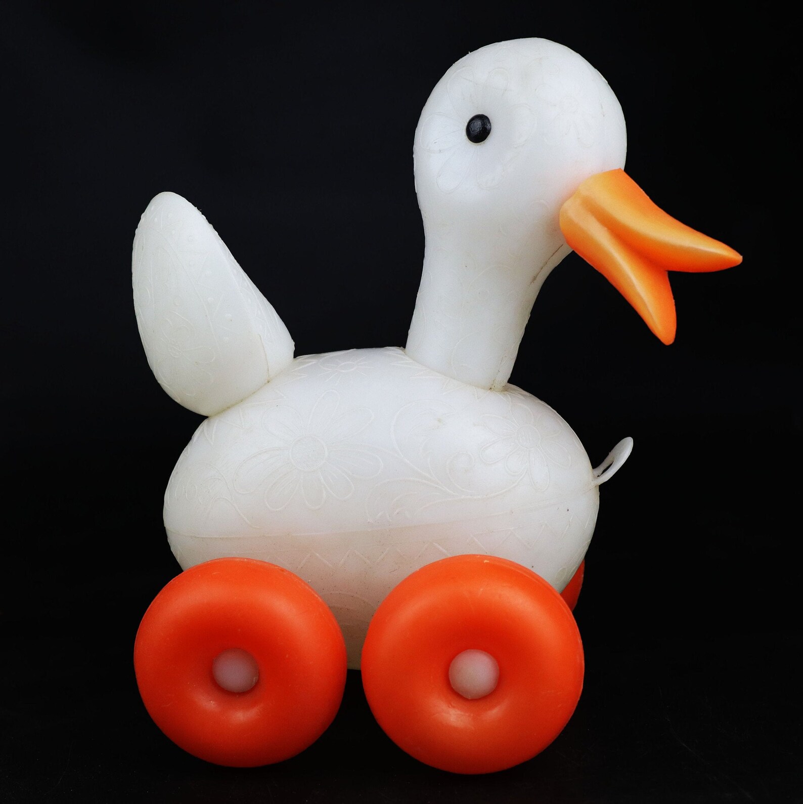 Large vintage plastic duck soviet toy goose russia vintage | Etsy