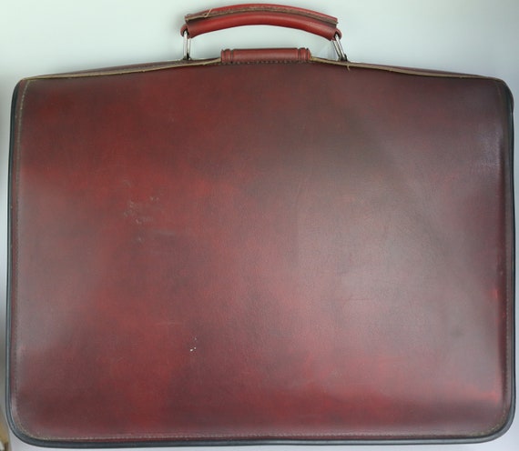 vintage briefcase, Soviet briefcase, portfolio, s… - image 3