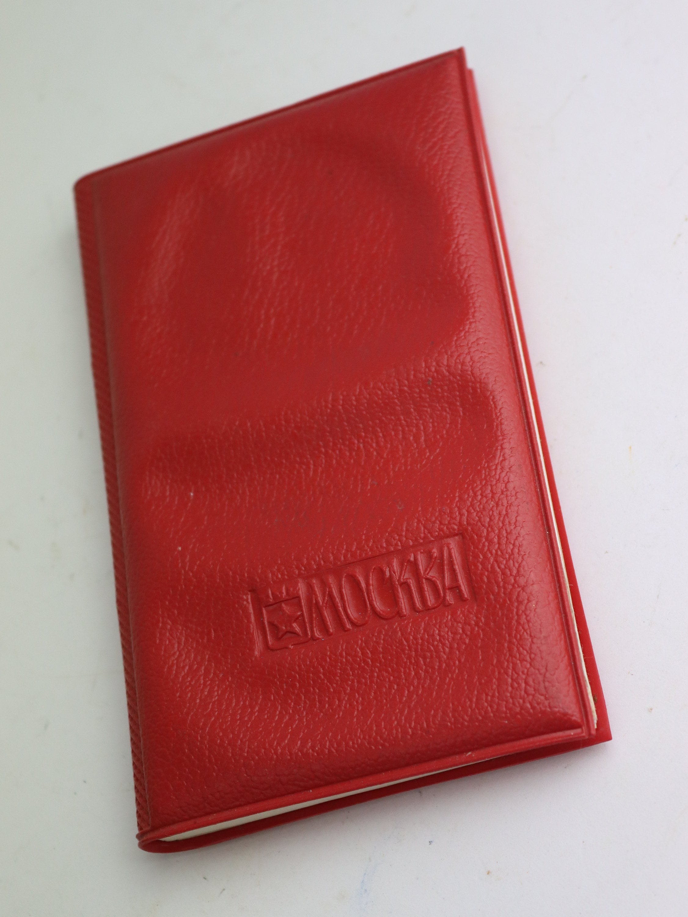 1986 Moscow New Vintage Pocket Phone Book Notepad, Notebook ...