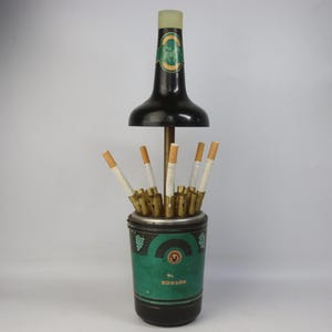bottle shaped cigarette dispenser Vintage Cigarettes Dispenser Bottle
