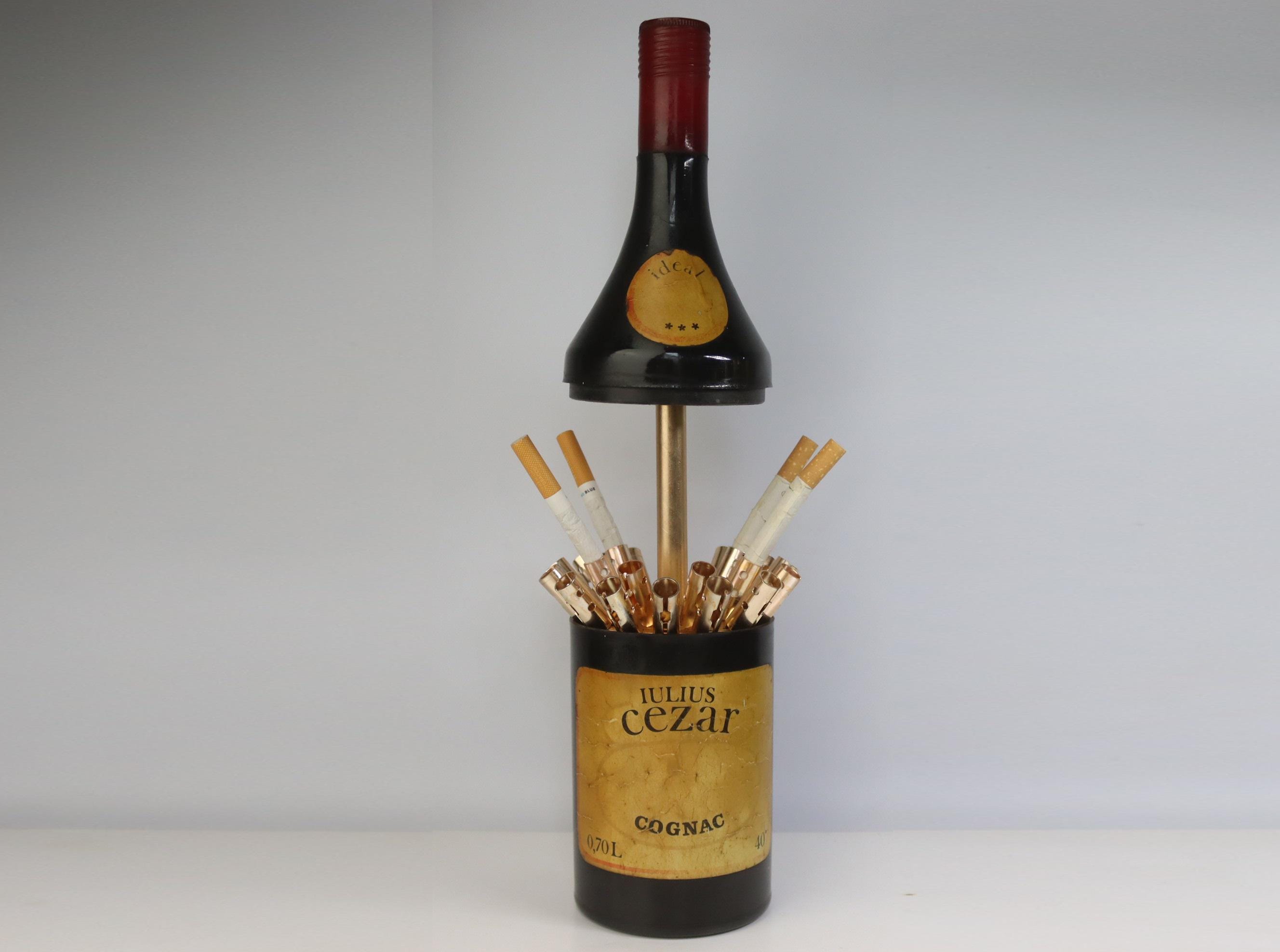 cigarette bottle holder Vintage Cigarettes Dispenser Bottle