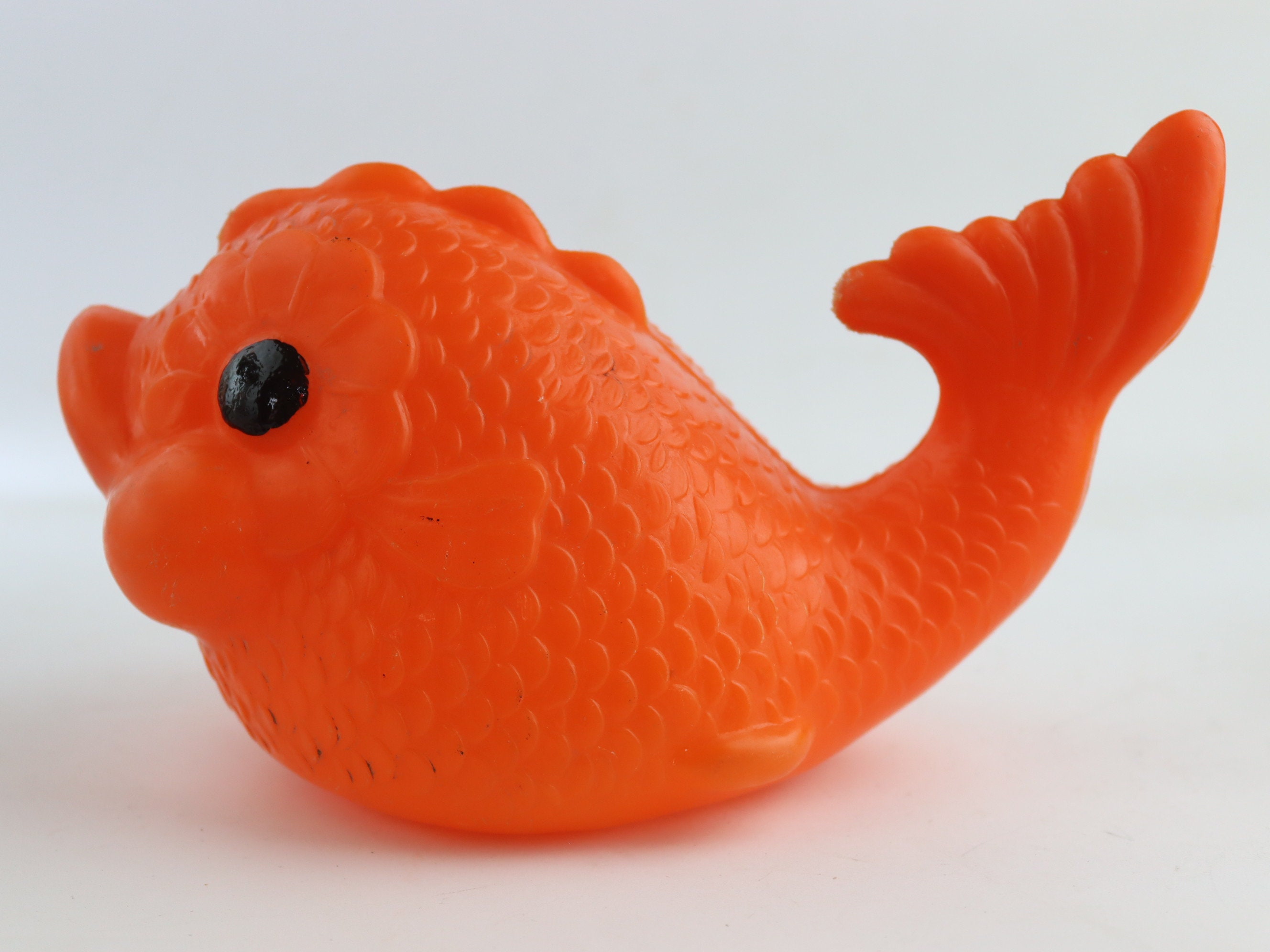 Two Vintage Plastic Fish, Soviet Fish Toy, Vintage Fish, Soviet